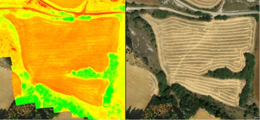NDVI index img1and2